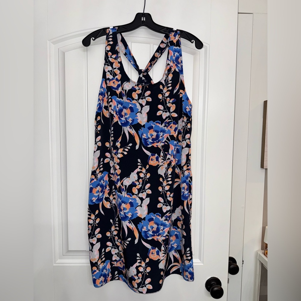 GAP Blue, pink, and White Sundress